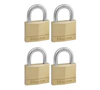 Master lock 150eurqnop - candado con llave (6,8 x 5 x 1,4 cm, 4 unidad