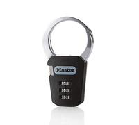 Master Lock 1550EURDCOL Candado para Mochila con Combinación, Color aleatorio, 7.1 x 8.4 x 1.2 cm