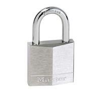 Master Lock Stainless Steel Brass Shackle Chromed Plated Padlock Plateado 40 x 24 mm