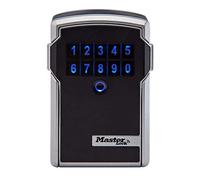 Master Lock Caja de bloqueo, caja de seguridad electrónica para llaves de montaje en pared, aplicación Bluetooth iOS/Android y códigos de teclado, 3-1/4 pulgadas de ancho, 5441EC