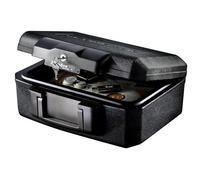 Master Lock Caja de Seguridad a Prueba de Fuego Transportable 5L para Documentos y USB Color Negro con Bloqueo de Llave