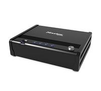 Master Lock Caja Fuerte Compacta Biométrica [Apertura con Huella Dactilar y Combinación] MLD08EB - Ideal para Objetos de Valor, Dispositivos Electrónicos, Pequeños, Arma Corta, Color Negro