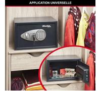 Master Lock Caja fuerte con combinación electrónica programable - 16 L