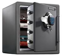 Caja de seguridad con combinación digital Masterlock, tamaño XL, estanca al agua y resistente al fuego durante 120 min