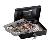 MASTER LOCK Caja Fuerte Pequeña [Con Llaves] [Con Portamonedas Interior] [Manejar] CB-10ML - Caja de seguridad para Pequeña