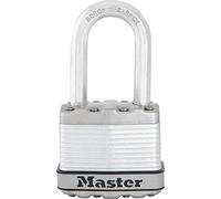 Master lock candado alta seguridad, llaves, acero laminado, exterior,