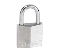 Master Lock Stainless Steel Brass Shackle Chromed Plated Padlock Plateado 40 x 24 mm