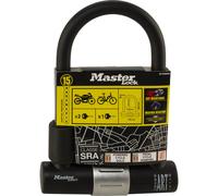 Master Lock Candado en U de Alta Seguridad con Arco de Acero Cementado de 16 mm