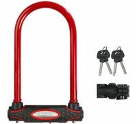 Master Lock Candado para bicicleta en U Rojo 8195EURDPROCOLR