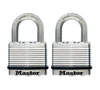 Master Lock Excell™ Laminado Acero 50mm Candado - 25mm Grillete - Mismo Cierre X