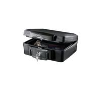 Master Lock Caja para documentos H0100EURHRO ignífuga, estanca al agua con llave 4,9 L