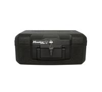 Master Lock L1200 Caja Fuerte Portatil Ignifuga con Llave Small Adecuada para Documentos, Dispositivos Electrónicos, Soporte Multimedia, Pequeños