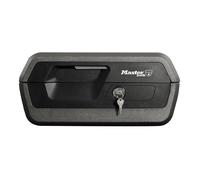 Master Lock Caja para documentos LCFW30100 ignífuga y estanca al agua, 10 L, cerradura con llave