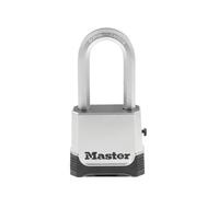 Master Lock M176XDLH - Cerradura de combinación para exteriores, resistente, color plateado, 1 paquete