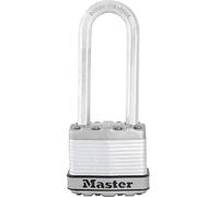 Master lock m1eurdlj candado seguridad llaves acero laminado exterior,