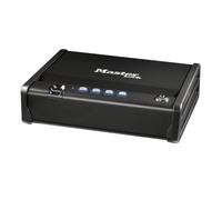 Master Lock Caja fuerte biométrica compacta MLD08EB - Huella dactilar y combinación, Negro