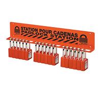 Master Lock S1518 Estante Grande para Candados para Montar en Pared