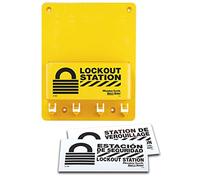 Master Lock S1700 Centro de Bloqueo Compacto con 4 Ganchos