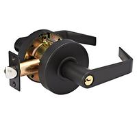 Master Lock SLCHKE10B - Cerradura de puerta de entrada con llave comercial de grado 2 con tope de tope, acabado de bronce aceitado