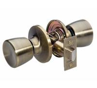 Master Lock TUO0405 Tulip Passage Door Knob, Antique Brass by