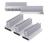 Master Magnetics mshc13 X 5 magnética Holder, al por menor EZ Grip Holder/potente imán, 3 cm de largo, 4 cm de ancho, 1.13 "altura total, Plata y claro (Pack de 5)