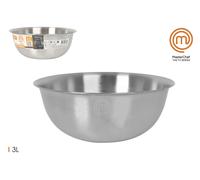 Masterchef Bol de Acero Inoxidable ø24x10cm/3L