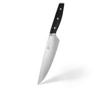 MasterChef Cuchillo Chef Profesional, Cebollero en Acero Inox | con Alto Contenido en Carbono con Cabezales y Asas de Triple Remache, Espiga Llena, Hoja Longitud 20cm