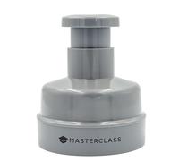 MasterClass Burger Maker Press, Burger Patty Maker para hamburguesas caseras, kit antiadherente para hamburguesas con molde para hamburguesas, 100 discos de cera y un libro de recetas.