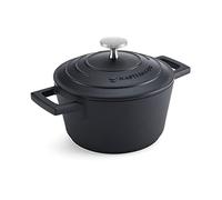 Masterclass cacerola con tapa 16 cm, aluminio fundido ligero, apta par