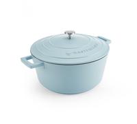 Masterclass cacerola grande con tapa de 5 l/28 cm, aluminio fundido li