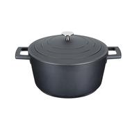 Masterclass cazuela con tapa, mediana 4l/24 cm, aluminio fundido liger