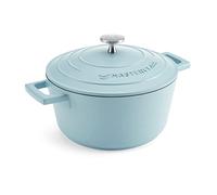 Masterclass cacerola pequeña con tapa de 2,5 l/20 cm, aluminio fundid