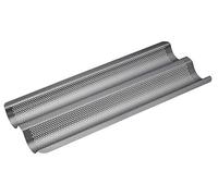 MasterClass Bandeja Crusty Bake perforada para baguettes sin PTFE PFOA ni BPA acero 1 mm 39x16,5cm