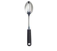 MasterClass Cuchara con mango blando, acero inoxidable, 34 cm