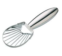 MasterClass Cuchara y rebanador de aguacate de acero inoxidable, 18 cm (7"), plateado