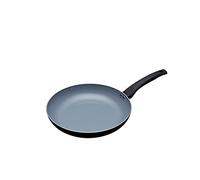 MasterClass Eco Induction Sartén con antiadherente cerámico libre de químicos, Aluminio / Hierro, Negro / Azul, 28 cm