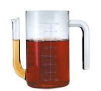 Masterclass jarra de cristal para salsa/separador de grasas, 450 ml /