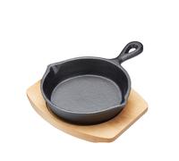 Masterclass kitchencraft artesà sartén pequeña de hierro fundido, r