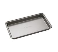 MasterClass Lata para Brownie con PTFE, PFOA y BPA Libre Antiadherente, Robusto Acero al Carbono de 1mm de Espesor, 34 x 20cm Bandeja Rectangular para Hornear