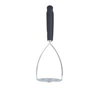MASTERCLASS MCSGNWSSM Potato Masher with Soft Grip Handle, Stainless Steel, Metallized