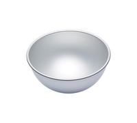 Masterclass molde hemisferio 20 cm, molde de aluminio anodizado plata,