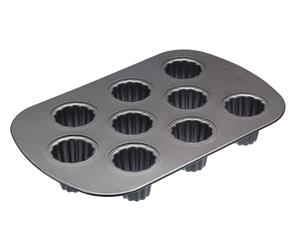 Masterclass moldes canele 9 agujeros con ptfe, pfoa y bpa libre de sti