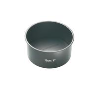 MasterClass Non-Stick Round Baking Mold, 15cm Carbon Steel Cake Mold with Loose Base, ideal for baking cakes and desserts.
