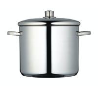 Masterclass olla con tapa 11l, apta para inducción, acero inoxidable,