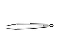 MasterClass Pinzas de cocina de acero inoxidable resistente con mango blando, 30 cm (12'')