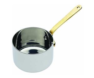 MasterClass Profesional Acero Inoxidable Mini Cacerola / Salsera, 6.5 cm (2.5"), Plata
