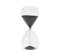 MasterClass reloj de arena para huevos, Reloj de arena de 3 minutos negro, 8 x 4 cm, 1 unidad