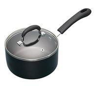 MasterClass Sartén de aluminio esmaltado antiadherente de 16 cm, Acero, Negro