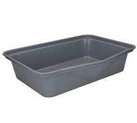 MasterClass Smart Ceramic Tostadora grande con antiadherente PTFE, PFOA y BPA Free, acero al carbono, 41,5 x 31,5 cm Bandeja apilable para asar en profundidad