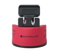 MasterClass Afilador de cuchillos Smart Sharp Dual 2 fresas para acero inoxidable y cerámica, Rojo